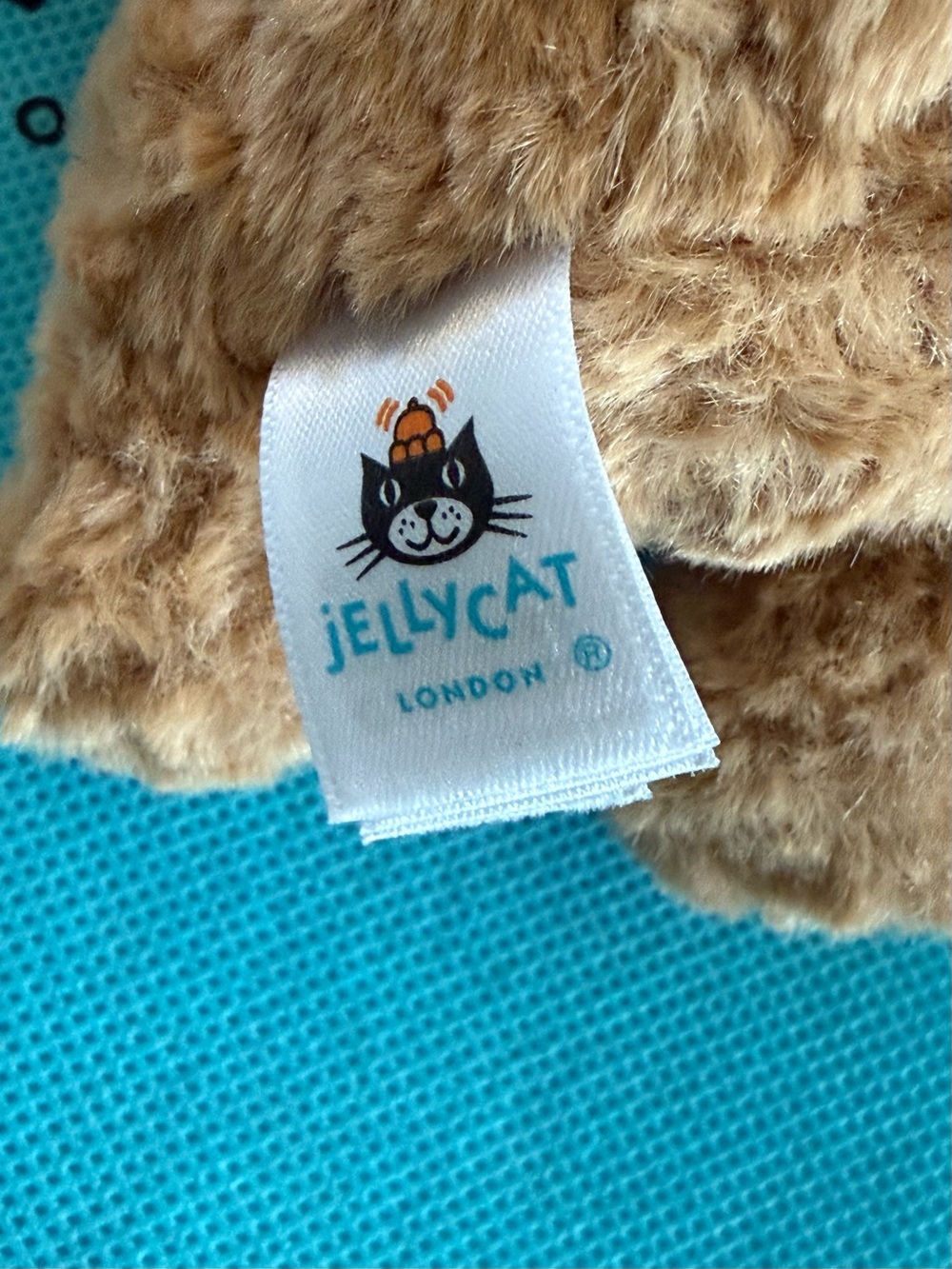 Jellycat Bartholomew Bear Bag Charm Authentic New With Tag - Picture 6 of 8